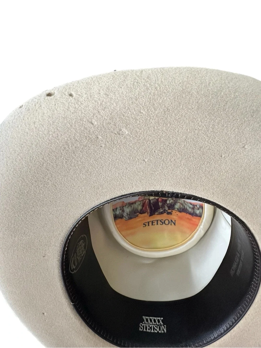 Vintage John B. Stetson Western Hat in a Size 7. READ DESCRIPTION, SEE PHOTOS!